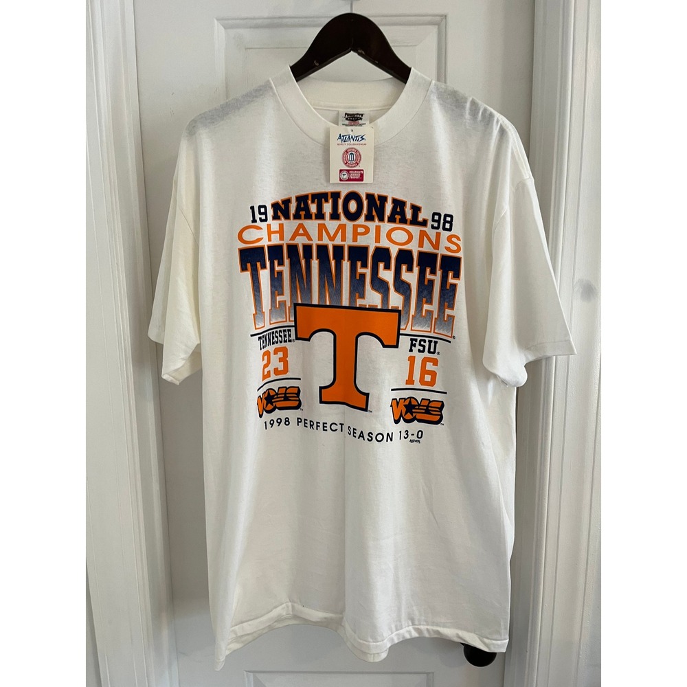 Vintage 1998 Tennessee Volunteers‎ National Champions T NWT